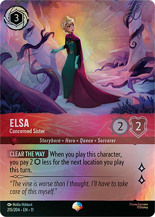 Elsa - Concerned Sister (Epic) (215/204) [Winterspell] | L.A. Mood Comics and Games