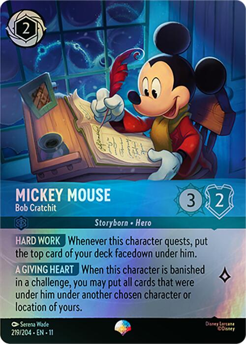 Mickey Mouse - Bob Cratchit (Epic) (219/204) [Winterspell] | L.A. Mood Comics and Games