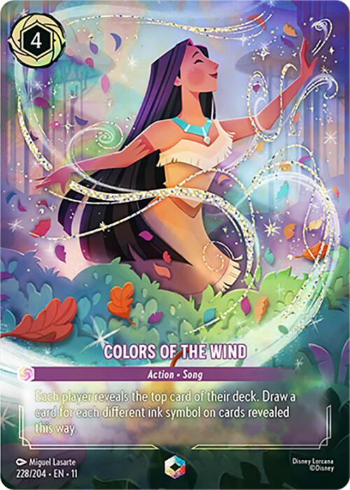 Colors of the Wind (Enchanted) (228/204) [Winterspell] | L.A. Mood Comics and Games