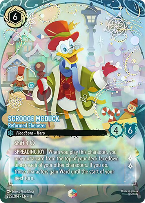 Scrooge McDuck - Reformed Ebenezer (Enchanted) (235/204) [Winterspell] | L.A. Mood Comics and Games