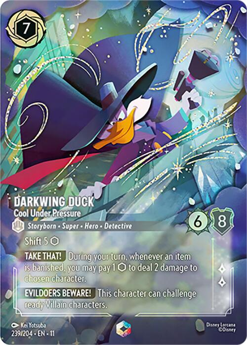 Darkwing Duck - Cool Under Pressure (Enchanted) (239/204) [Winterspell] | L.A. Mood Comics and Games