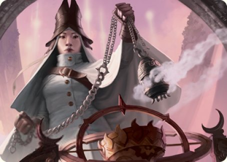 Celestus Sanctifier Art Card [Innistrad: Midnight Hunt Art Series] | L.A. Mood Comics and Games