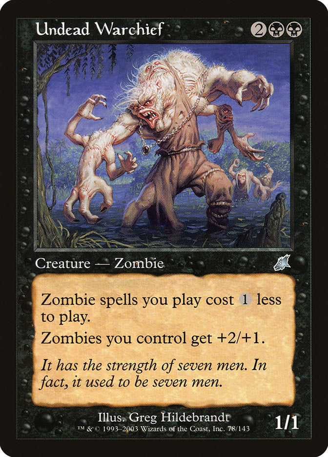 Undead Warchief [Scourge] | L.A. Mood Comics and Games