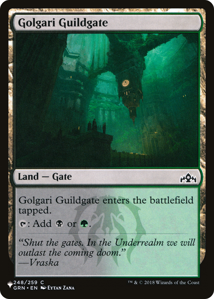 Golgari Guildgate [The List] | L.A. Mood Comics and Games