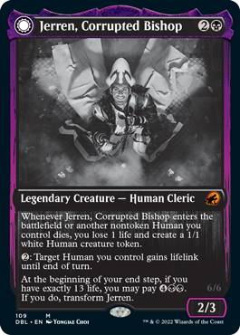 Jerren, Corrupted Bishop // Ormendahl, the Corrupted [Innistrad: Double Feature] | L.A. Mood Comics and Games
