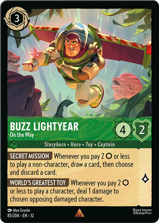 Buzz Lightyear - On the Way (85/204) [Wilds Unknown] | L.A. Mood Comics and Games