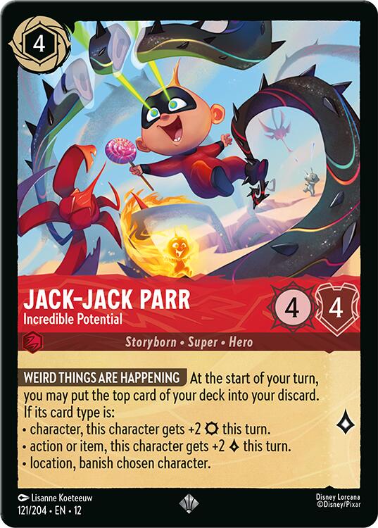 Jack-Jack Parr - Incredible Potential (121/204) [Wilds Unknown] | L.A. Mood Comics and Games