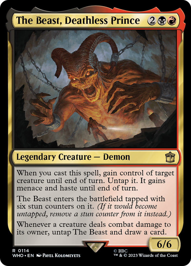 The Beast, Deathless Prince [Doctor Who] | L.A. Mood Comics and Games