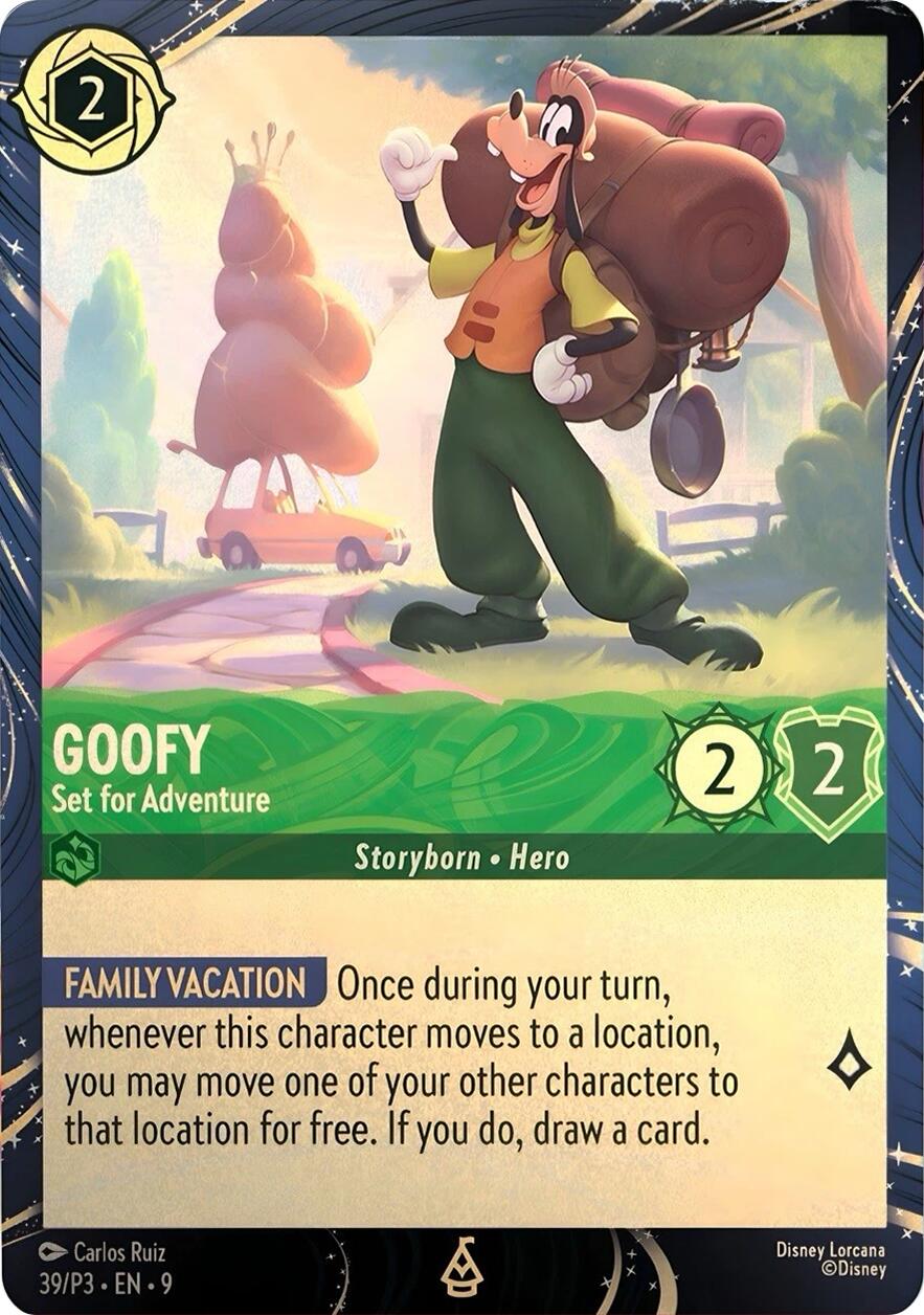 Goofy - Set for Adventure (39) [Promo Cards] | L.A. Mood Comics and Games