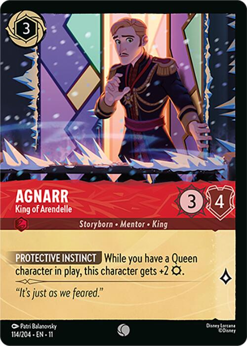 Agnarr - King of Arendelle (Foil) (114/204) [Winterspell] | L.A. Mood Comics and Games