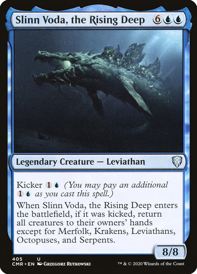 Slinn Voda, the Rising Deep [Commander Legends] | L.A. Mood Comics and Games