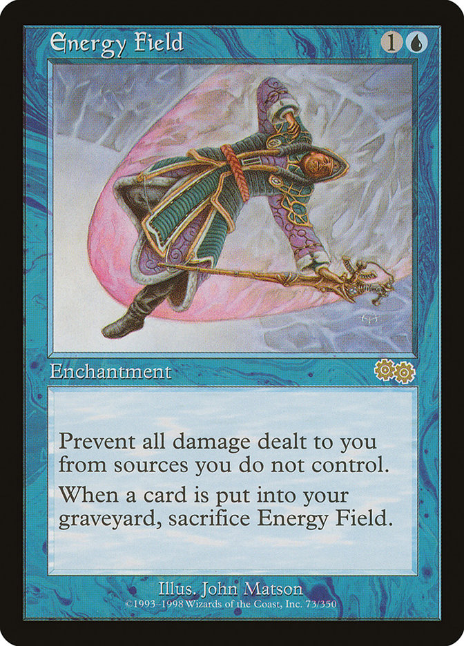 Energy Field [Urza's Saga] | L.A. Mood Comics and Games