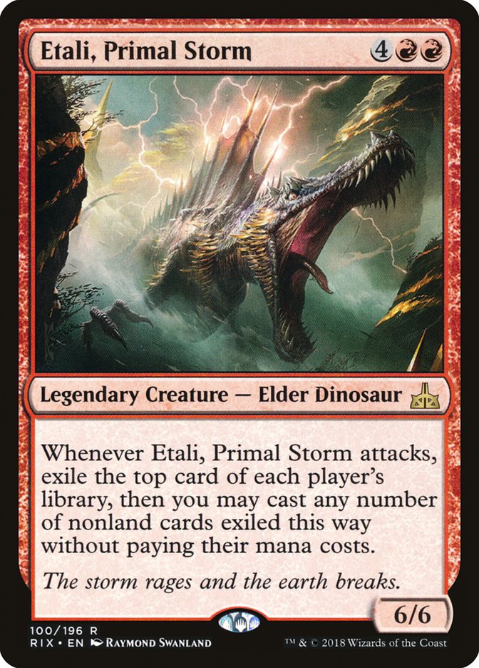 Etali, Primal Storm [Rivals of Ixalan] | L.A. Mood Comics and Games
