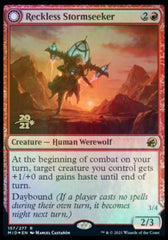 Reckless Stormseeker // Storm-Charged Slasher [Innistrad: Midnight Hunt Prerelease Promos] | L.A. Mood Comics and Games