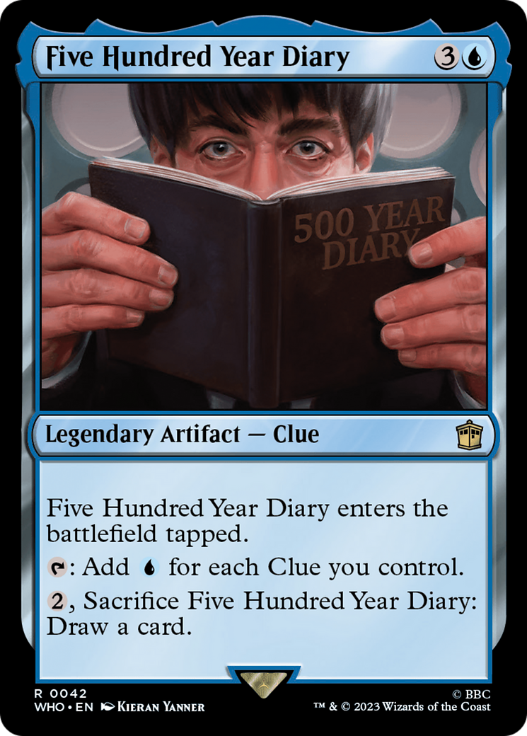 Five Hundred Year Diary [Doctor Who] | L.A. Mood Comics and Games