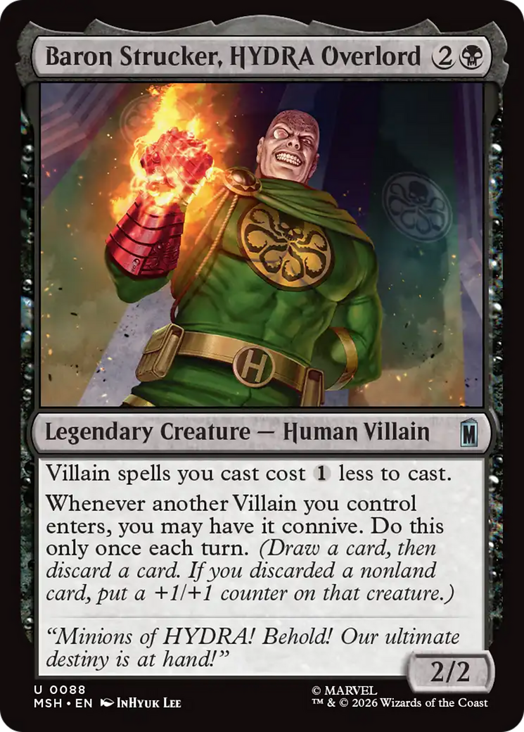 Baron Strucker, HYDRA Overlord [Marvel Super Heroes] | L.A. Mood Comics and Games