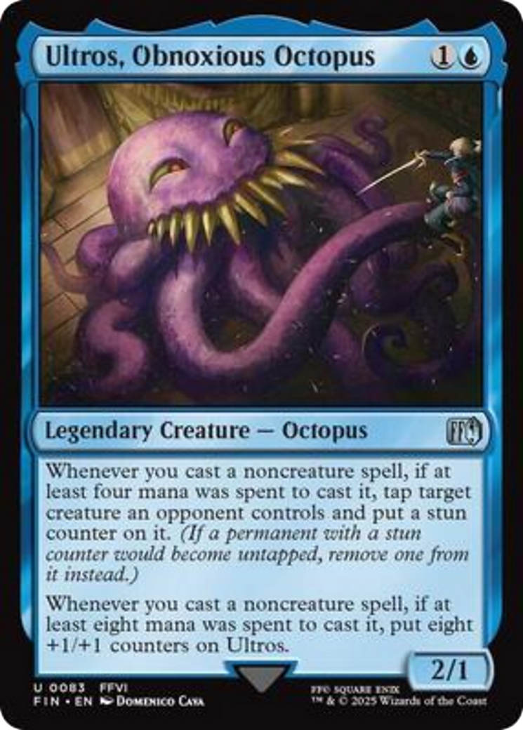 Ultros, Obnoxious Octopus [FINAL FANTASY] | L.A. Mood Comics and Games