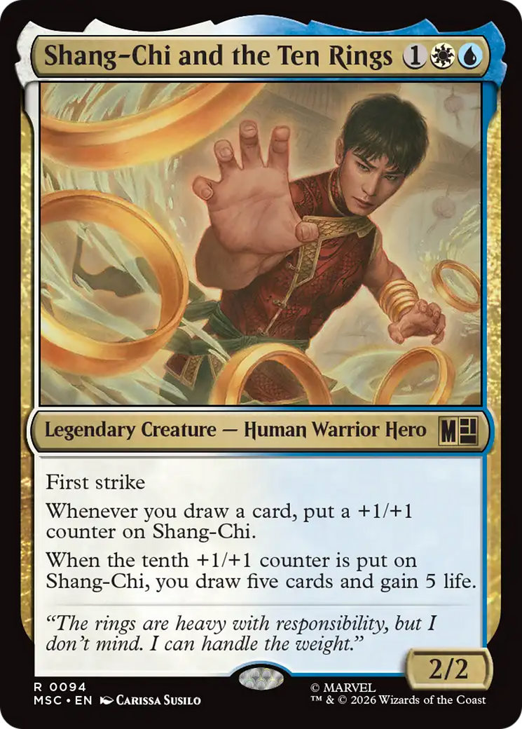 Shang-Chi and the Ten Rings (Surge Foil) [Marvel Super Heroes Commander] | L.A. Mood Comics and Games