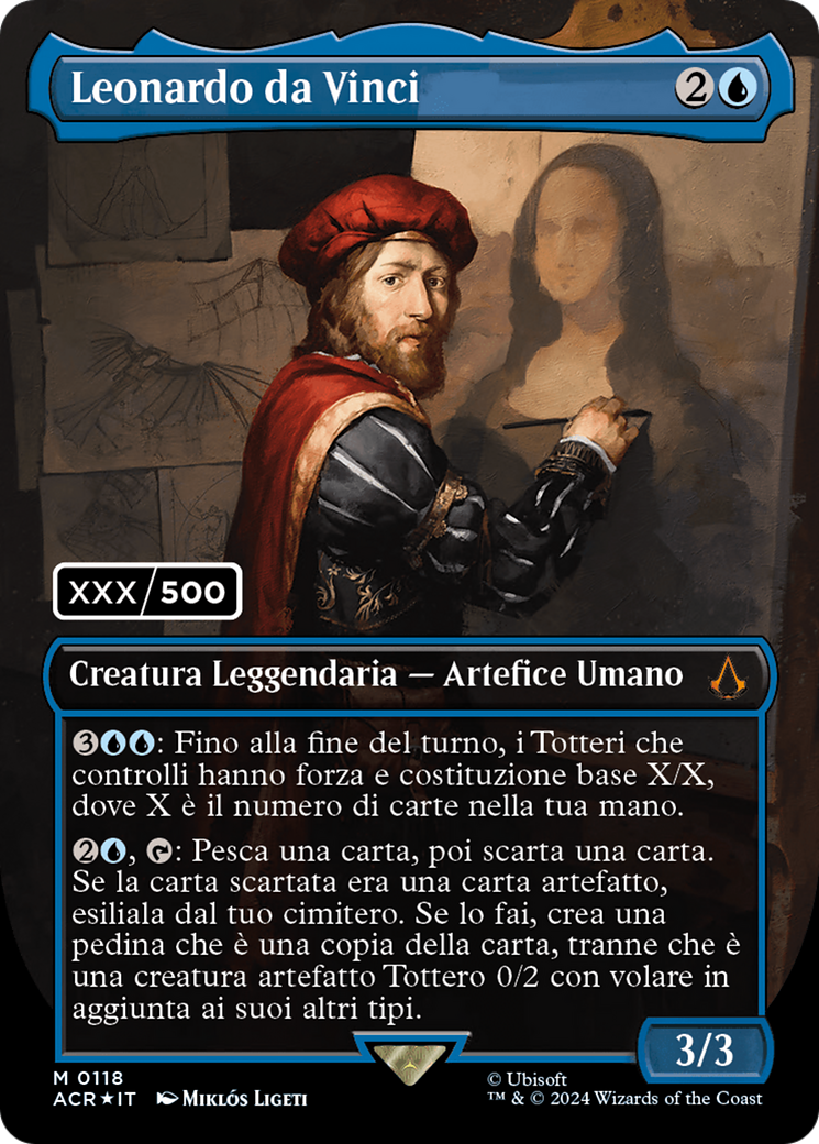 Leonardo da Vinci (Italian) (Serial Numbered) [Assassin's Creed] | L.A. Mood Comics and Games
