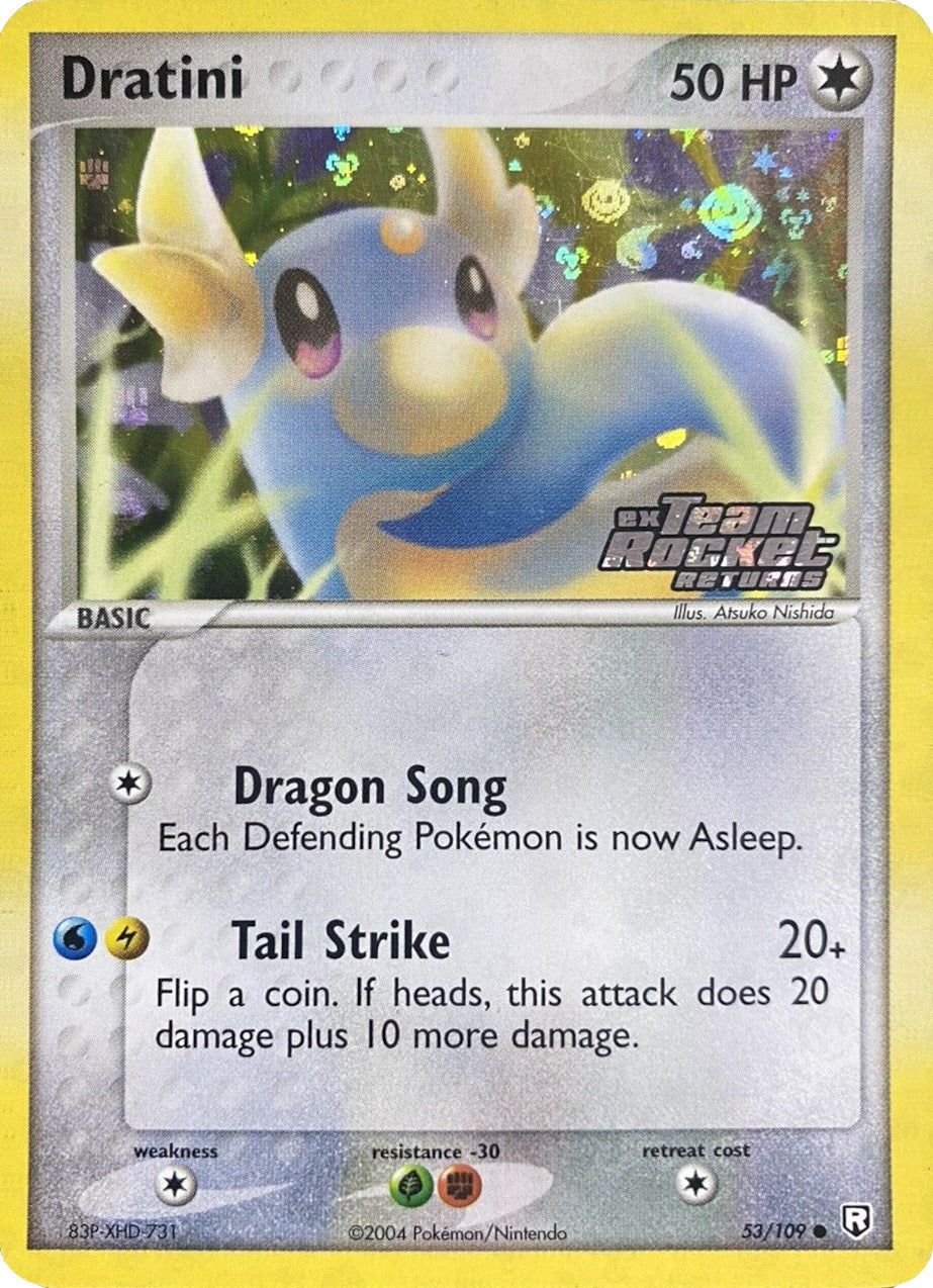 Dratini (53/109) (Stamped) [EX: Team Rocket Returns] | L.A. Mood Comics and Games
