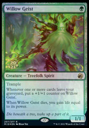 Willow Geist [Innistrad: Midnight Hunt Prerelease Promos] | L.A. Mood Comics and Games