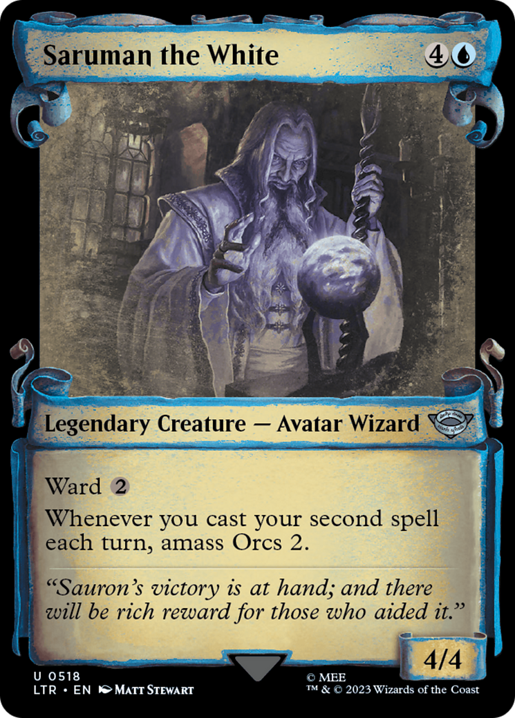 Saruman the White [The Lord of the Rings: Tales of Middle-Earth Showcase Scrolls] | L.A. Mood Comics and Games