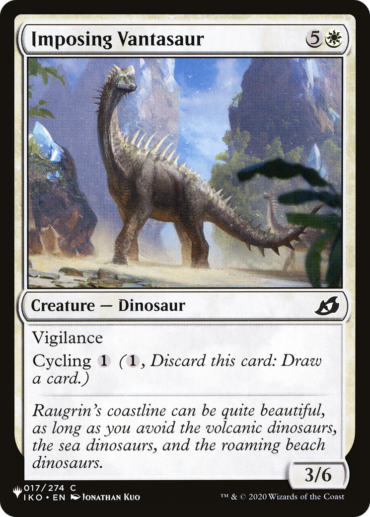 Imposing Vantasaur [The List] | L.A. Mood Comics and Games