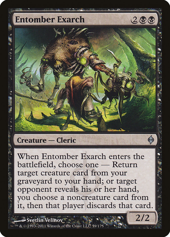 Entomber Exarch [New Phyrexia] | L.A. Mood Comics and Games
