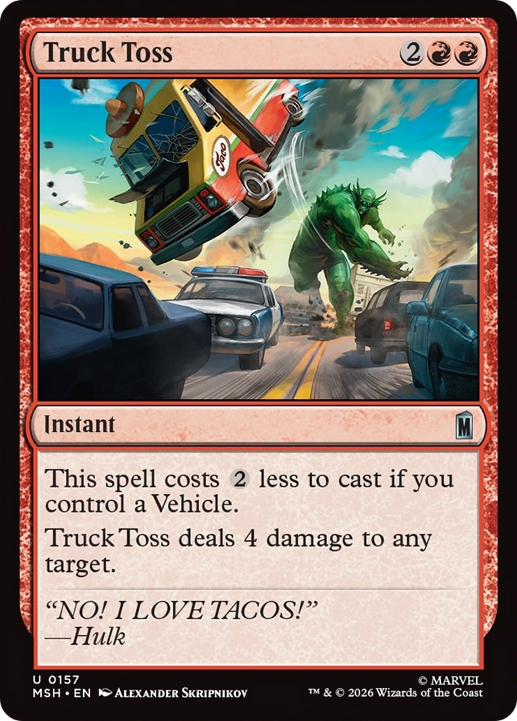 Truck Toss [Marvel Super Heroes] | L.A. Mood Comics and Games