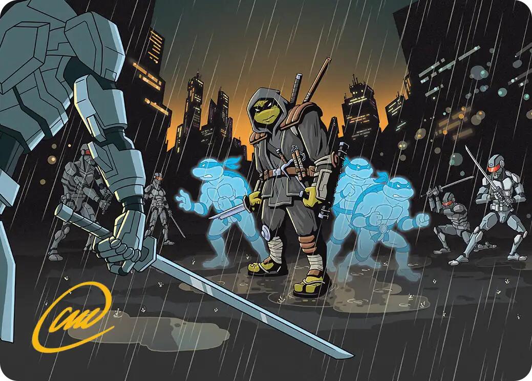 The Last Ronin's Technique Art Card (Gold-Stamped Signature) [Teenage Mutant Ninja Turtles Art Series] | L.A. Mood Comics and Games
