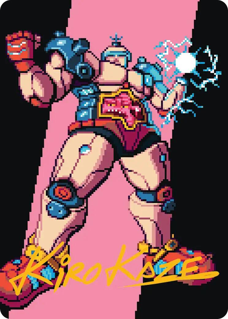 Krang, the All-Powerful Art Card (Gold-Stamped Signature) [Teenage Mutant Ninja Turtles Art Series] | L.A. Mood Comics and Games
