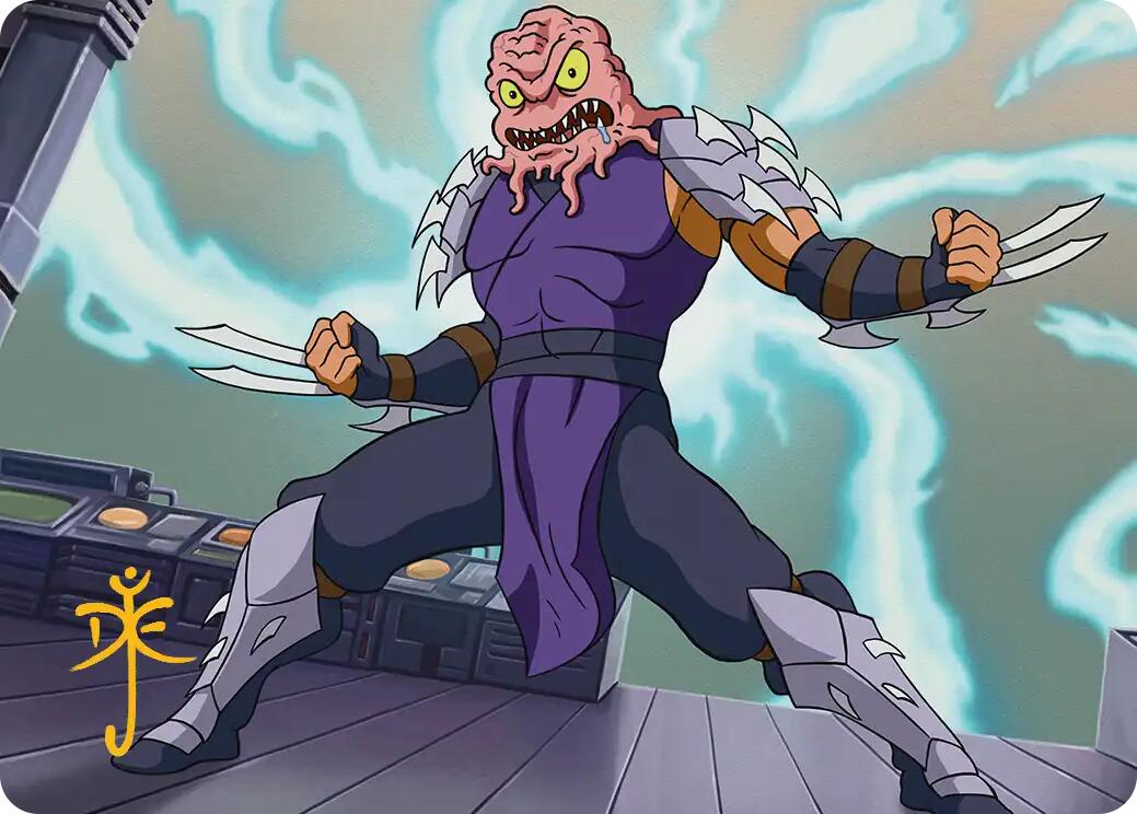 Krang & Shredder Art Card (Gold-Stamped Signature) [Teenage Mutant Ninja Turtles Art Series] | L.A. Mood Comics and Games