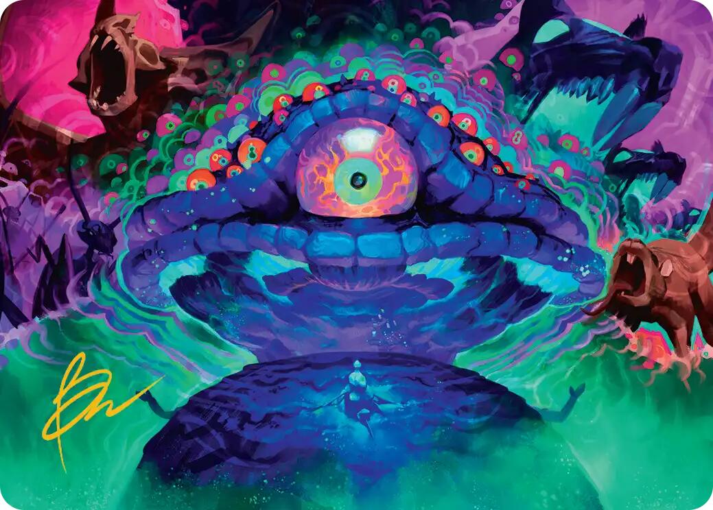 Humongous Fungus Art Card (Gold-Stamped Signature) [Teenage Mutant Ninja Turtles Art Series] | L.A. Mood Comics and Games