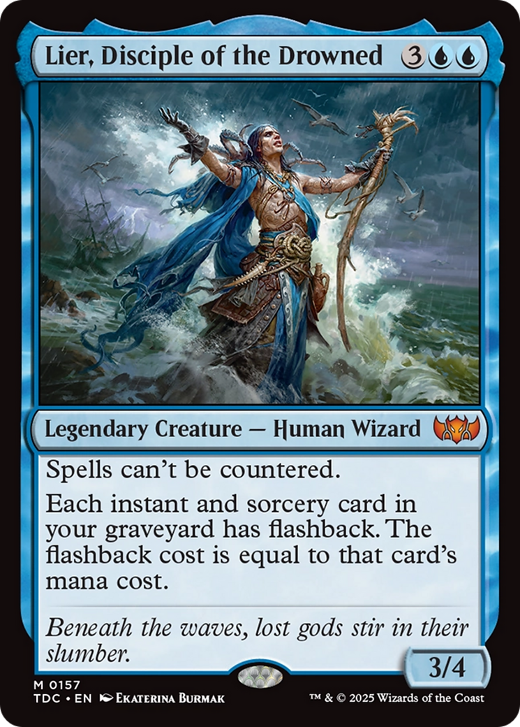 Lier, Disciple of the Drowned [Tarkir: Dragonstorm Commander] | L.A. Mood Comics and Games