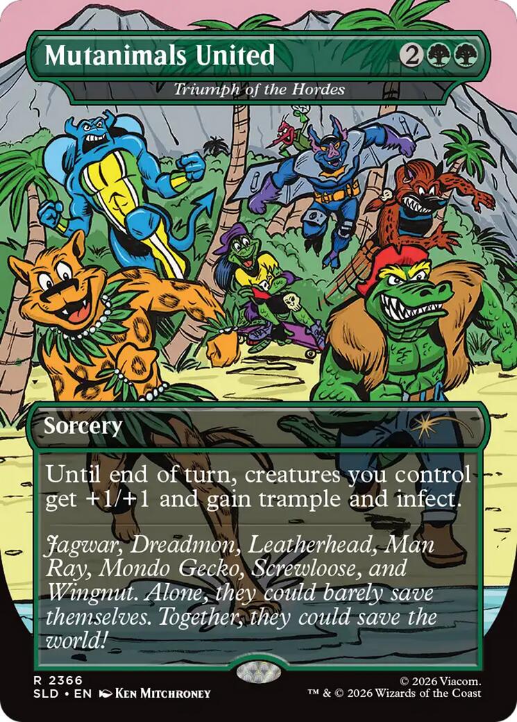 Mutanimals United - Triumph of the Hordes [Secret Lair Drop Series] | L.A. Mood Comics and Games