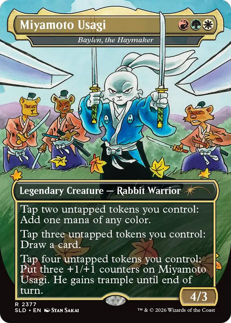 Miyamoto Usagi - Baylen, the Haymaker [Secret Lair Drop Series] | L.A. Mood Comics and Games