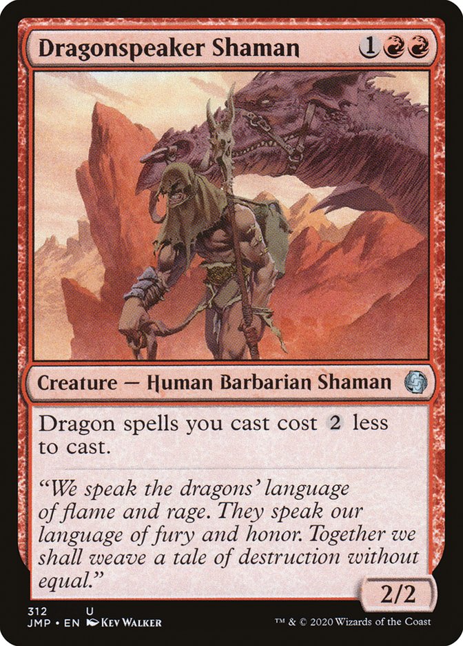 Dragonspeaker Shaman [Jumpstart] | L.A. Mood Comics and Games