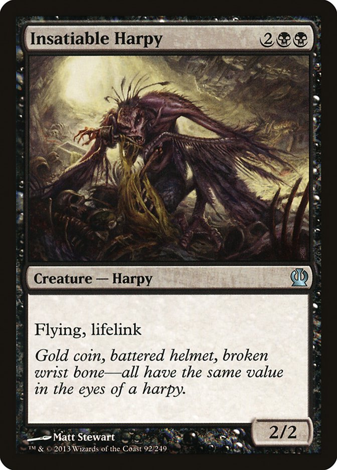 Insatiable Harpy [Theros] | L.A. Mood Comics and Games
