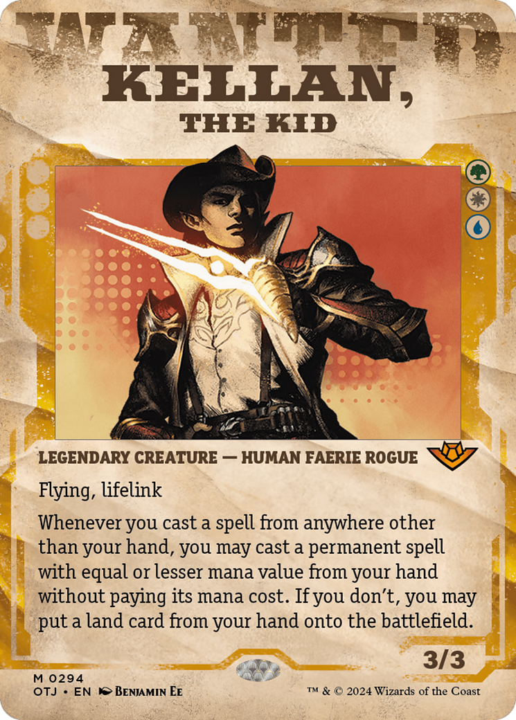 Kellan, the Kid (Showcase) [Outlaws of Thunder Junction] | L.A. Mood Comics and Games