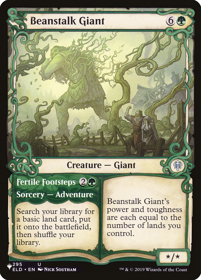 Beanstalk Giant // Fertile Footsteps (Showcase) [The List] | L.A. Mood Comics and Games