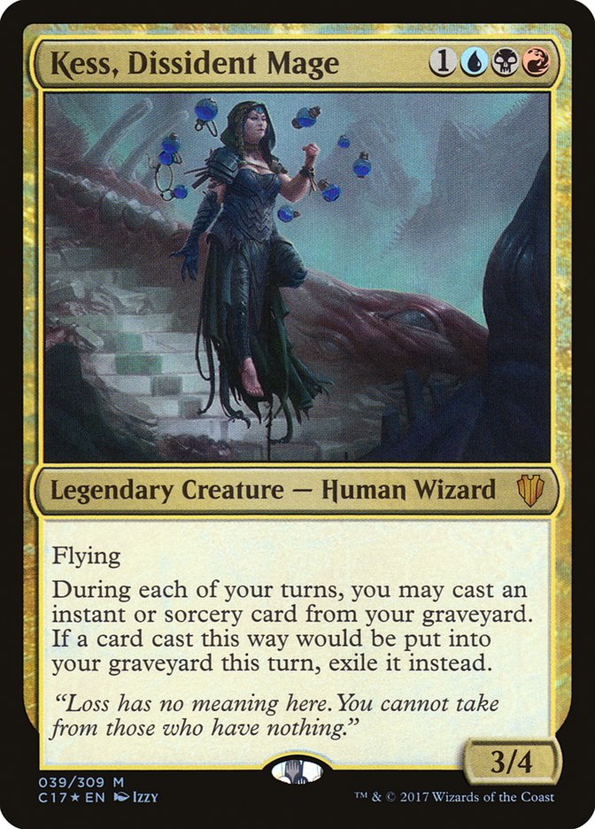 Kess, Dissident Mage [Commander 2017] | L.A. Mood Comics and Games