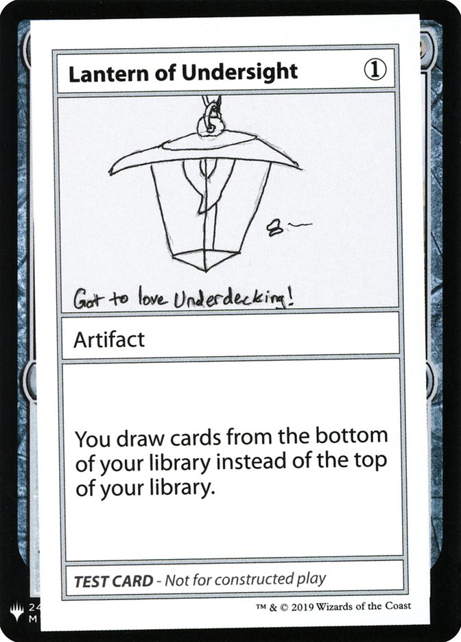 Lantern of Undersight [Mystery Booster Playtest Cards] | L.A. Mood Comics and Games