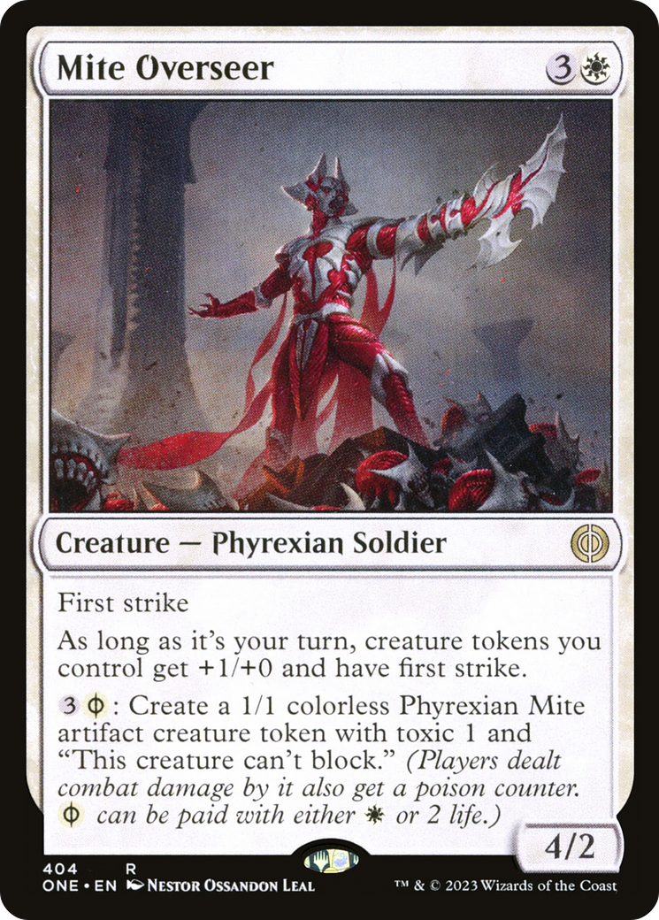 Mite Overseer [Phyrexia: All Will Be One] | L.A. Mood Comics and Games