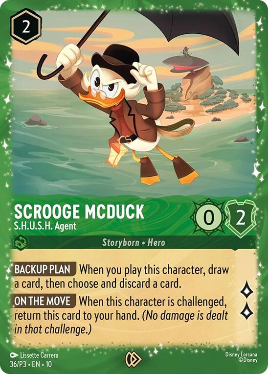 Scrooge McDuck - S.H.U.S.H. Agent (36) [Promo Cards] | L.A. Mood Comics and Games