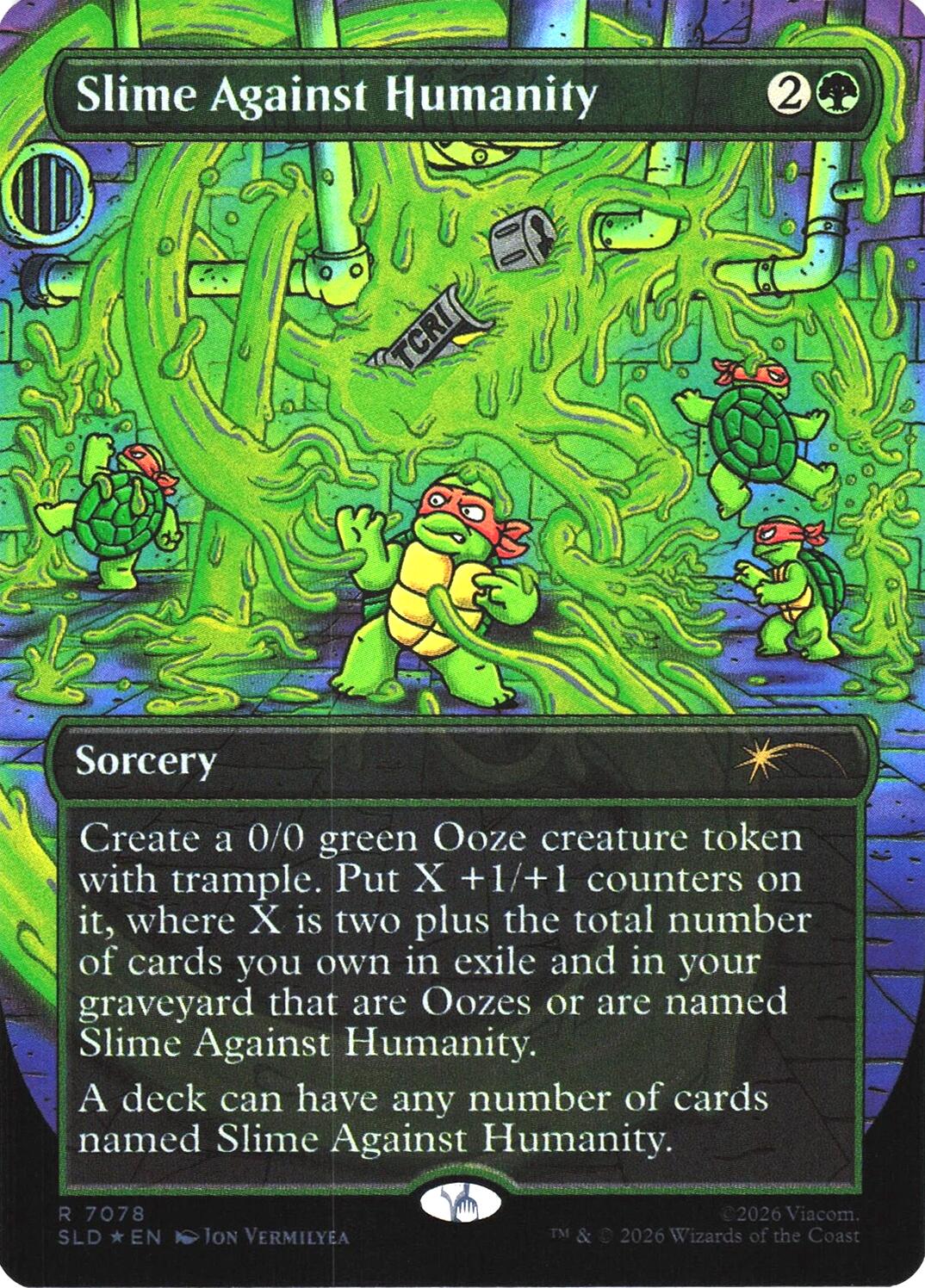 Slime Against Humanity (7078) [Secret Lair Drop Series] | L.A. Mood Comics and Games