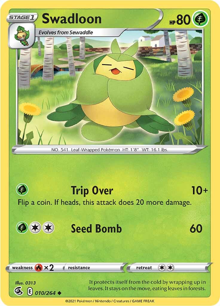 Swadloon (010/264) [Sword & Shield: Fusion Strike] | L.A. Mood Comics and Games