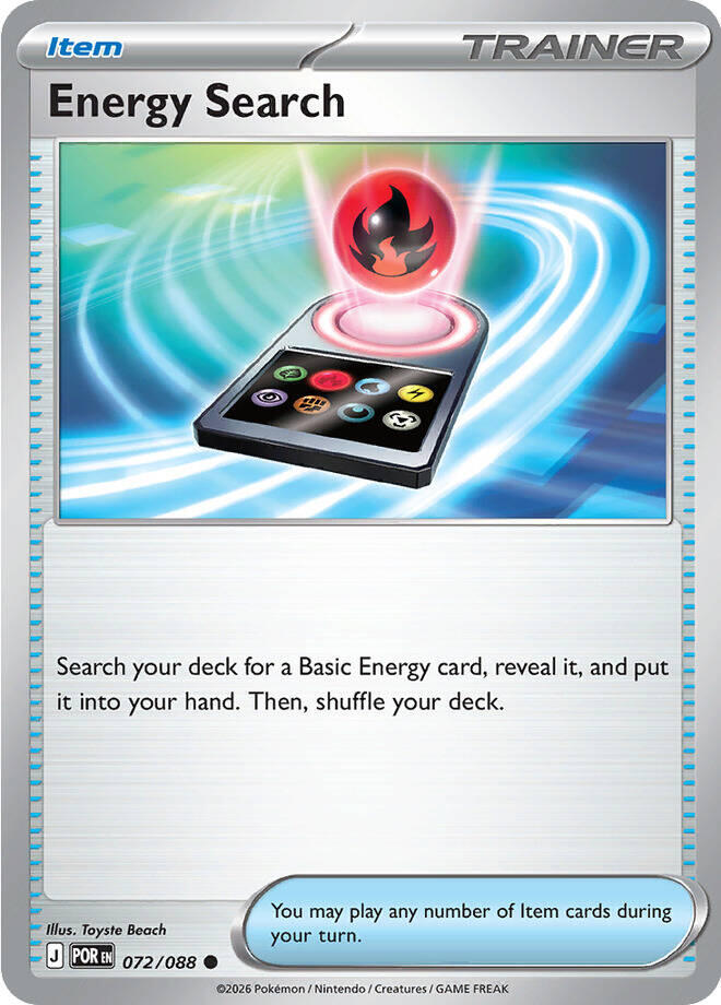 Energy Search (072/088) [Mega Evolution: Perfect Order] | L.A. Mood Comics and Games