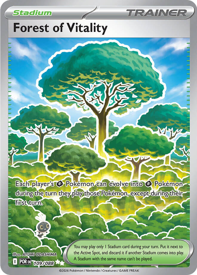 Forest of Vitality (109/088) [Mega Evolution: Perfect Order] | L.A. Mood Comics and Games