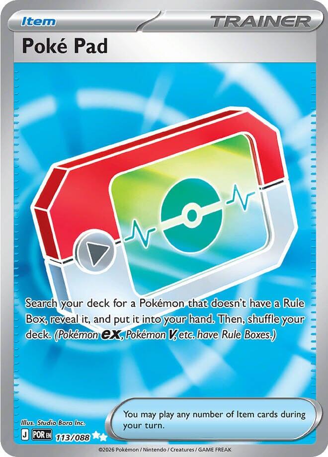 Poke Pad (113/088) [Mega Evolution: Perfect Order] | L.A. Mood Comics and Games