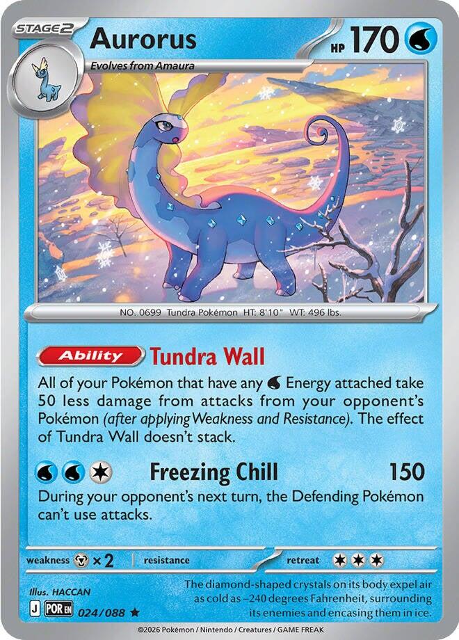 Aurorus (024/088) [Mega Evolution: Perfect Order] | L.A. Mood Comics and Games